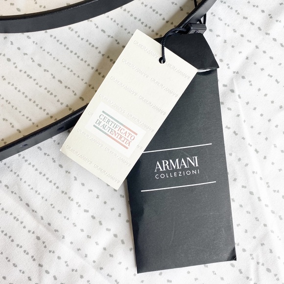 {Armani Collezioni} leather belt - Picture 4 of 8